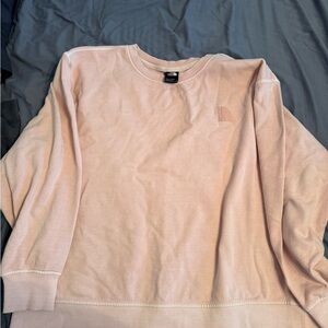 The North Face Pink Crewneck Sweater Soft Knit
